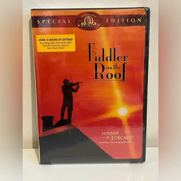 Fiddler on the Roof DVD - Special Edition - Winner of 3 Oscars - Extras - NEW - Picture 1 of 2